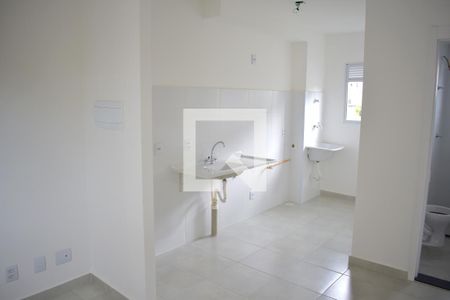 Sala/Cozinha de apartamento para alugar com 2 quartos, 39m² em Jardim Florestan Fernandes, Ribeirão Preto