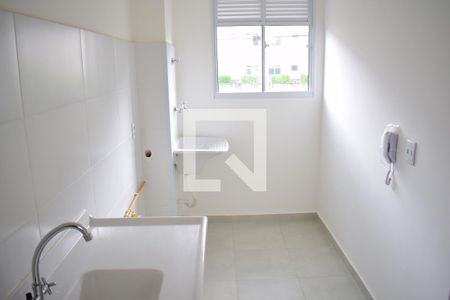 Cozinha e Área de Serviço de apartamento para alugar com 2 quartos, 39m² em Jardim Florestan Fernandes, Ribeirão Preto