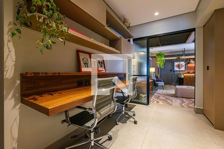 Sala/Cozinha de apartamento à venda com 2 quartos, 100m² em Jardim Paulista, São Paulo