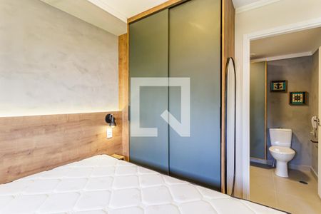 Quarto Suíte de apartamento para alugar com 1 quarto, 26m² em Vila Olímpia, São Paulo