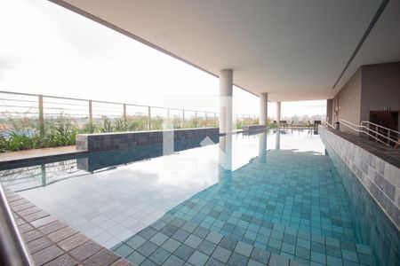 Área comum - Piscina de apartamento à venda com 1 quarto, 32m² em Beatriz, Contagem
