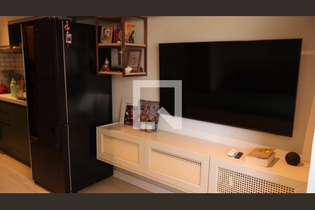 Quarto / Cozinha de kitnet/studio à venda com 1 quarto, 25m² em Centro Histórico de São Paulo, São Paulo