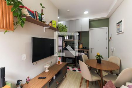 Sala/Cozinha de apartamento à venda com 1 quarto, 26m² em Mooca, São Paulo