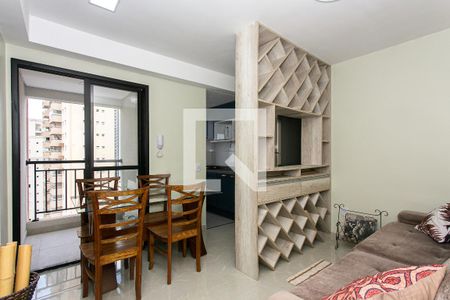 Sala de apartamento para alugar com 2 quartos, 39m² em Tatuapé, São Paulo