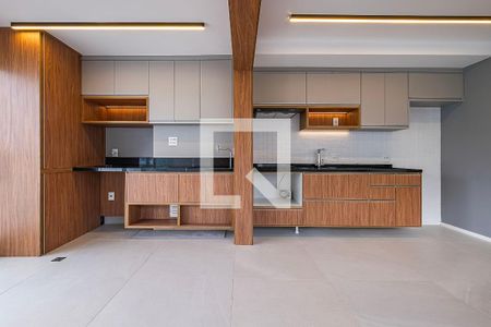 Sala/Cozinha de apartamento para alugar com 2 quartos, 64m² em Jardim Paulista, São Paulo