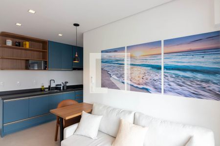 Sala de apartamento para alugar com 2 quartos, 38m² em Vila Nova Conceição, São Paulo