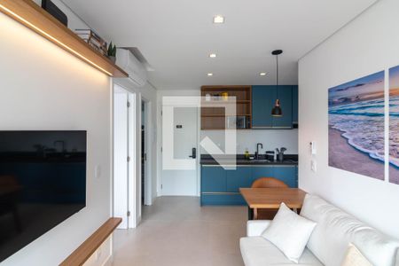 Sala de apartamento para alugar com 2 quartos, 38m² em Vila Nova Conceição, São Paulo