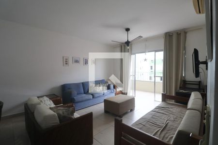 Sala de apartamento para alugar com 2 quartos, 78m² em Jardim Las Palmas, Guarujá