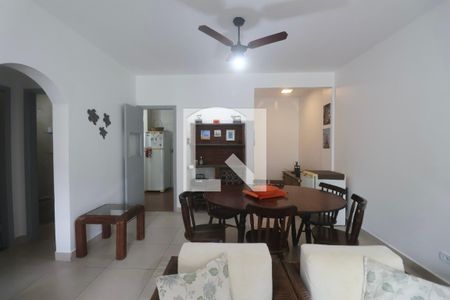 Sala de apartamento para alugar com 2 quartos, 78m² em Jardim Las Palmas, Guarujá