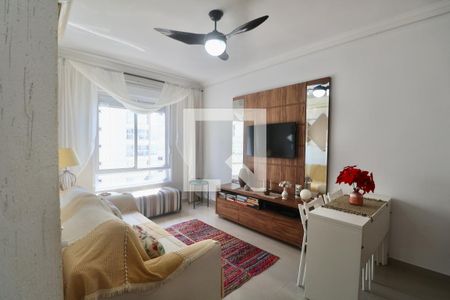Sala de apartamento para alugar com 2 quartos, 80m² em Centro, Guarujá