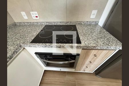 Sala/Cozinha de apartamento para alugar com 1 quarto, 29m² em Indianópolis, São Paulo