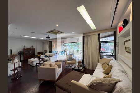 Sala de apartamento para alugar com 4 quartos, 193m² em Recreio dos Bandeirantes, Rio de Janeiro