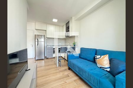 Sala/Cozinha de apartamento para alugar com 1 quarto, 26m² em Indianópolis, São Paulo