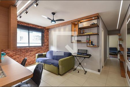 Sala Ambientes de apartamento para alugar com 2 quartos, 67m² em Santo Antônio, Belo Horizonte