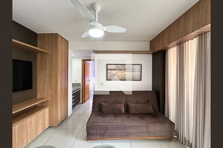 Sala Ambientes de apartamento para alugar com 1 quarto, 45m² em Centro, Belo Horizonte