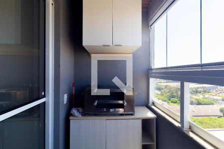 Varanda da Sala de apartamento à venda com 2 quartos, 51m² em Vila Metalúrgica, São Paulo