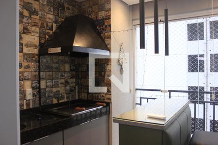 Varanda gourmet de apartamento à venda com 3 quartos, 83m² em Picanço, Guarulhos