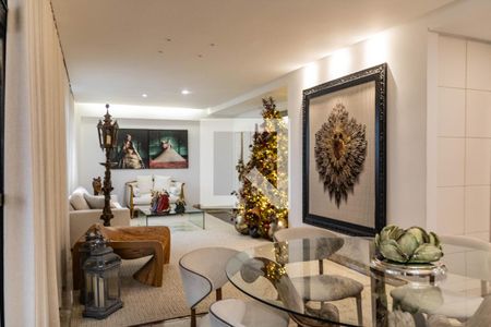 Sala de apartamento à venda com 4 quartos, 235m² em Gutierrez, Belo Horizonte