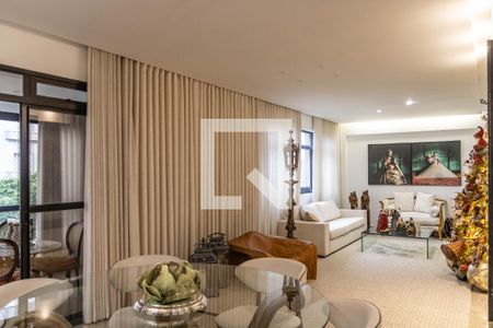 Sala de apartamento à venda com 4 quartos, 235m² em Gutierrez, Belo Horizonte