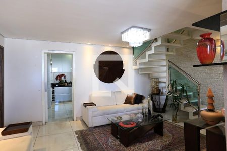 Sala de apartamento à venda com 3 quartos, 192m² em Palmares, Belo Horizonte