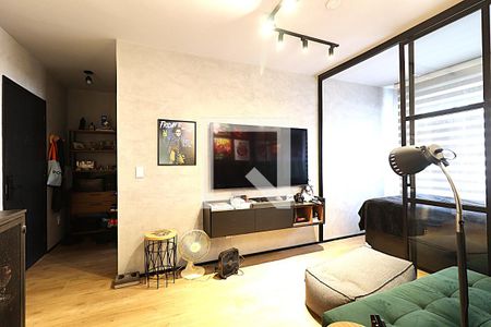 Sala de apartamento para alugar com 1 quarto, 48m² em Petrópolis, Porto Alegre