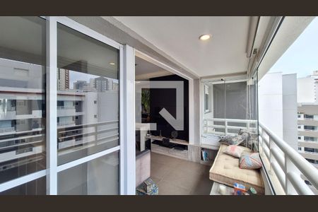 Varanda de apartamento à venda com 1 quarto, 42m² em Pompeia, São Paulo