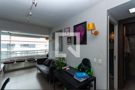 Sala de apartamento à venda com 1 quarto, 42m² em Pompeia, São Paulo