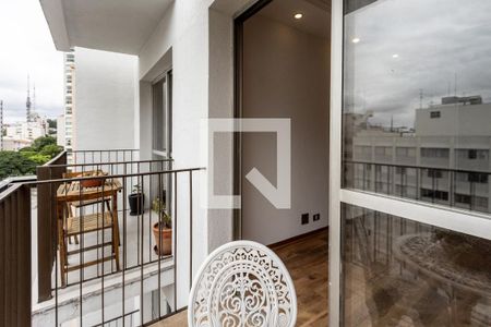 Varanda da Sala de apartamento à venda com 2 quartos, 158m² em Perdizes, São Paulo
