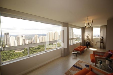 sala de apartamento à venda com 3 quartos, 113m² em Vila da Serra, Nova Lima