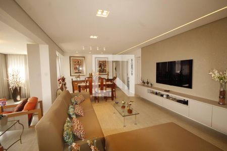 sala de apartamento à venda com 3 quartos, 113m² em Vila da Serra, Nova Lima