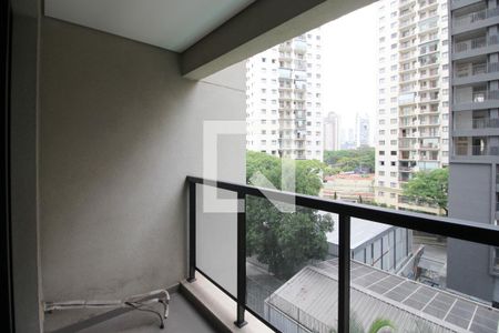 Varanda de apartamento à venda com 1 quarto, 34m² em Vila Olímpia, São Paulo