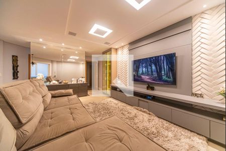 Sala de apartamento à venda com 3 quartos, 160m² em Vila Assunção, Santo André