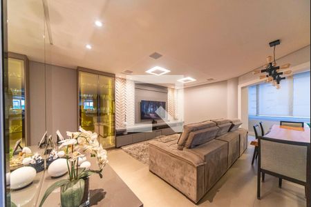 Sala de apartamento à venda com 3 quartos, 160m² em Vila Assunção, Santo André