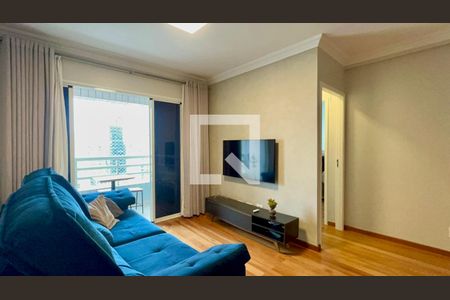 Sala de TV de apartamento à venda com 2 quartos, 85m² em Pinheiros, São Paulo