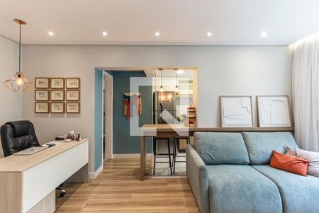 Sala de apartamento à venda com 1 quarto, 40m² em Santa Cecilia, São Paulo