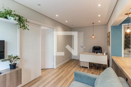 Sala de apartamento à venda com 1 quarto, 40m² em Santa Cecilia, São Paulo