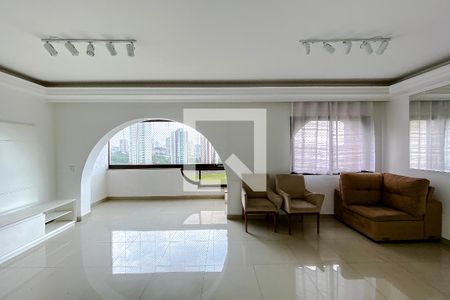 Sala de apartamento à venda com 3 quartos, 122m² em Jardim Analia Franco, São Paulo