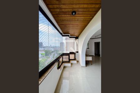 Varanda da Sala de apartamento à venda com 3 quartos, 122m² em Jardim Analia Franco, São Paulo