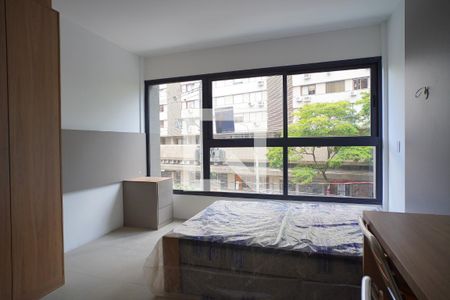 Sala _Quarto  de kitnet/studio para alugar com 1 quarto, 24m² em Independência, Porto Alegre