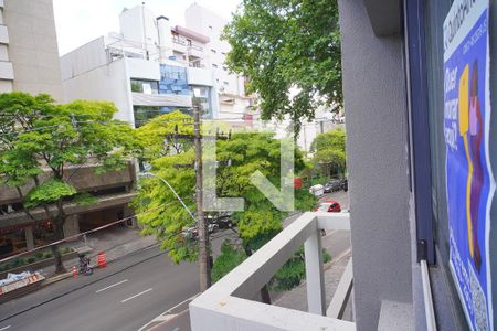 Sala _Vista  de kitnet/studio para alugar com 1 quarto, 24m² em Independência, Porto Alegre