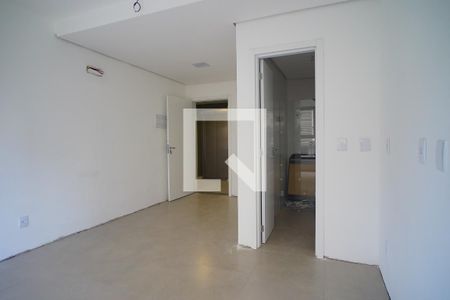 Sala _Quarto  de kitnet/studio para alugar com 1 quarto, 24m² em Independência, Porto Alegre