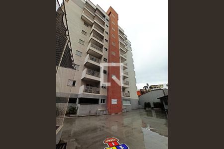 Fachada do bloco de apartamento à venda com 2 quartos, 54m² em Vila Sao Vicente, São Paulo