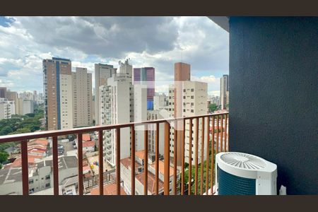 Varanda de kitnet/studio para alugar com 1 quarto, 29m² em Pinheiros, São Paulo
