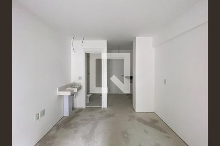 Sala/Quarto de kitnet/studio para alugar com 1 quarto, 21m² em Itaim Bibi, São Paulo