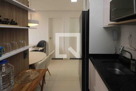 Cozinha de apartamento à venda com 2 quartos, 36m² em Vila Tolstoi, São Paulo