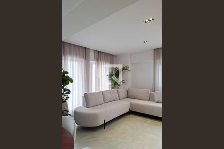 Área comum - Salão de festas de apartamento para alugar com 1 quarto, 50m² em Vila Caiçara, Praia Grande