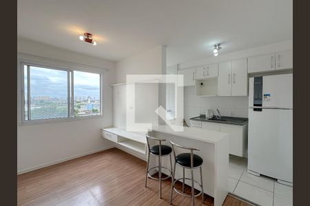 Sala/Cozinha de apartamento para alugar com 1 quarto, 31m² em Água Branca, São Paulo