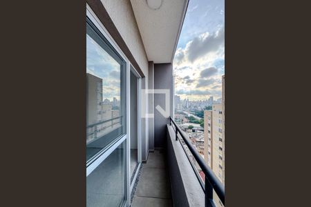 Varanda de apartamento à venda com 1 quarto, 28m² em Brás, São Paulo