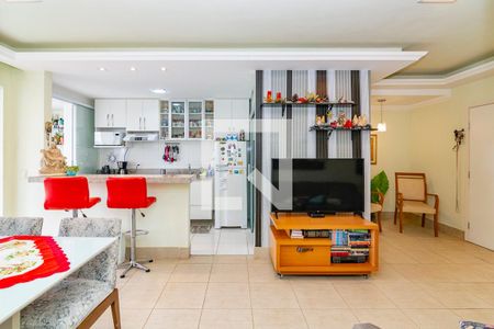 Sala de apartamento à venda com 3 quartos, 86m² em Vila da Serra, Nova Lima