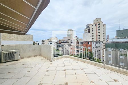 varanda de apartamento para alugar com 3 quartos, 130m² em Balneario Cidade Atlantica, Guarujá
